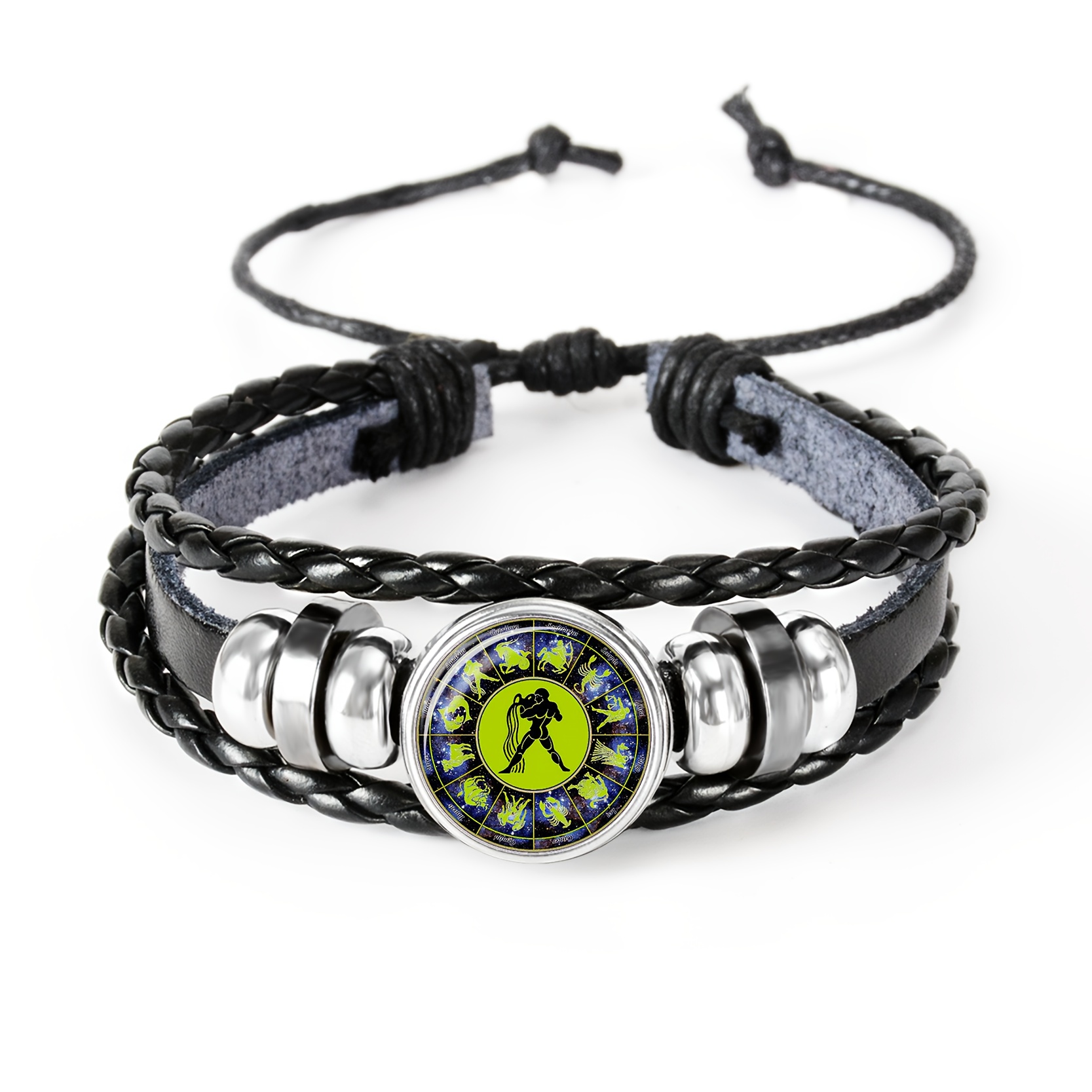 Zodiac Constellation Pattern Decorative Bracelet
